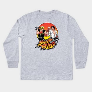 Sweep the Leg Kids Long Sleeve T-Shirt